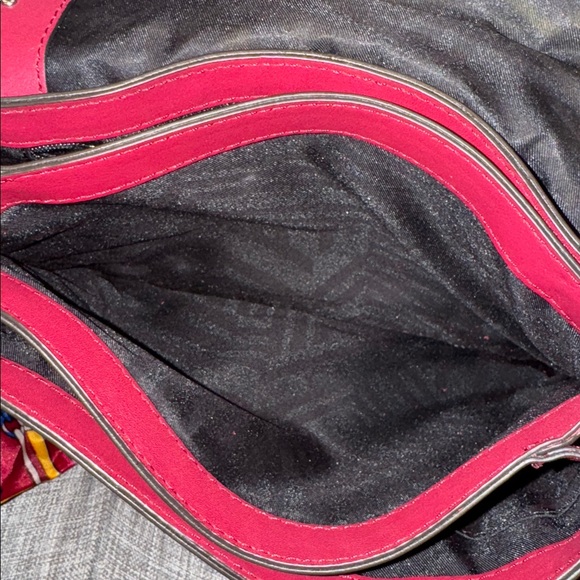 Rebecca Minkoff Bag Midnighter Red Leather Studded Shoulder Bag - Picture 13 of 17